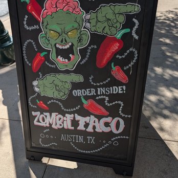 Zombie Taco - Info that you can order inside - Tacos Near Me - Austin, Texas Zombie Taco - Info that you can order inside - Tacos Near Me - Austin, Texas