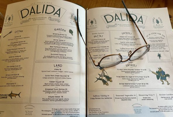 Menu photo 7 Dalida San Francisco, CA
