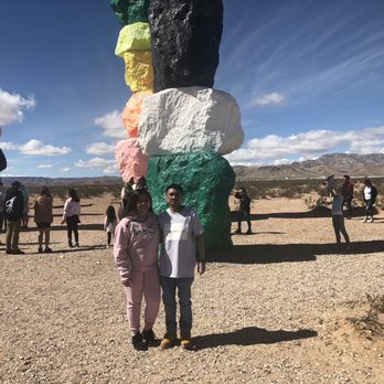Seven Magic Mountains - Public Art Near Me - Las Vegas, Nevada Seven Magic Mountains - Public Art Near Me - Las Vegas, Nevada