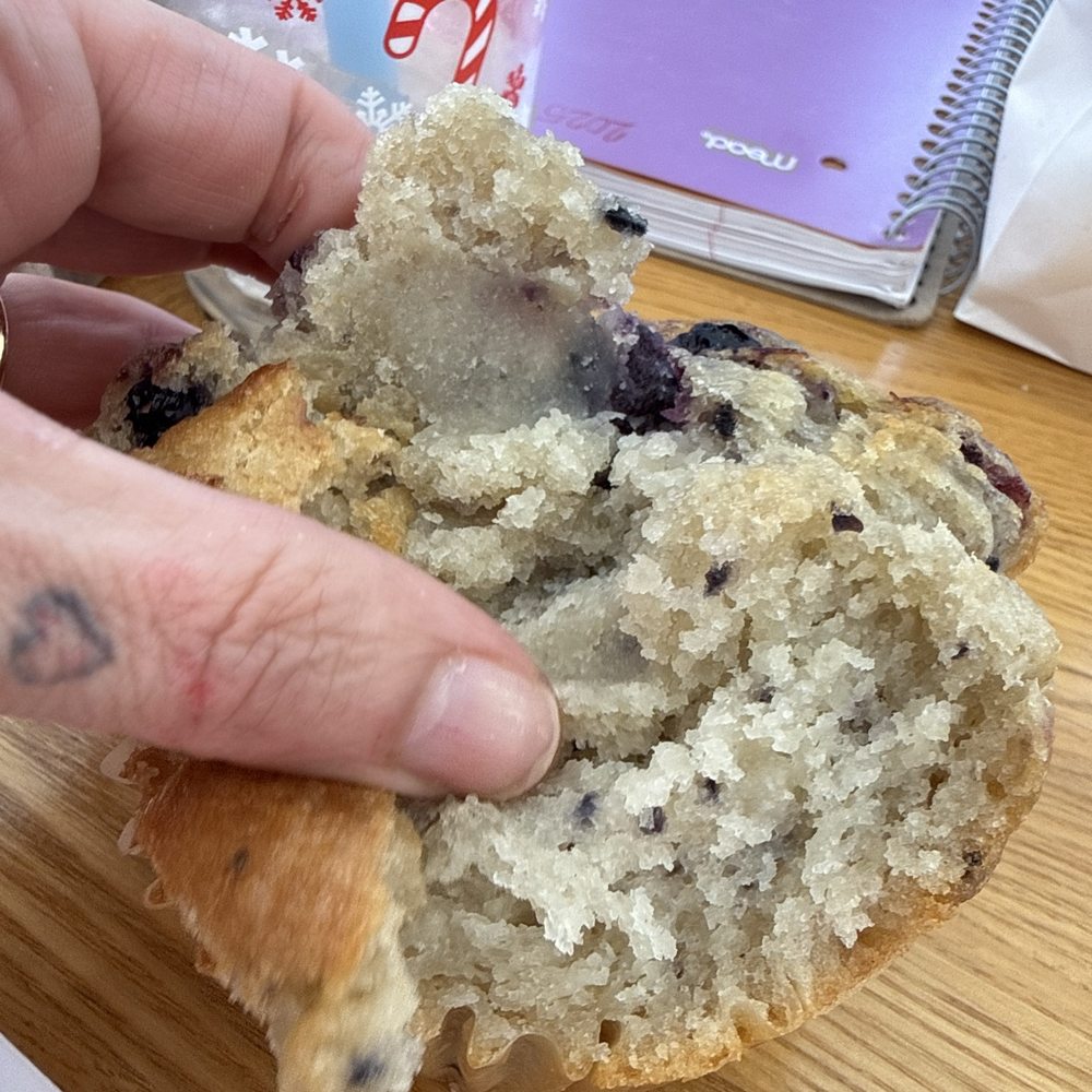 BoSa Donuts - Blueberry muffin, you can see the moisture - Donuts Near Me - Tucson, Arizona