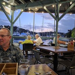 Beautiful setting/view at Tarpon's Table.