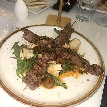 Tarla Mediterranean Bar + Grill - Lamb Tenderloin Kebab - Mediterranean Near Me - Napa, California