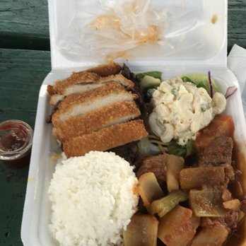 Mark's Place - Marks mixed plate - Hawaiian Near Me - Lihue, Hawaii