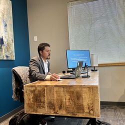 Axis Integrated Mental Health - Louisville - Our cofounder hard at work in one of our med-management rooms in Louisville, Co.