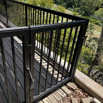 Allset Installations - Repaired and reinforced metal gate - restored full functionality after the hinge broke off. - TV Mounting Near Me Allset Installations - Repaired and reinforced metal gate - restored full functionality after the hinge broke off. - TV Mounting Near Me