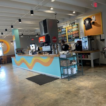 White Duck Taco Shop - Matthews - Front counter for ordering and drinks - Tacos Near Me - Matthews, North Carolina White Duck Taco Shop - Matthews - Front counter for ordering and drinks - Tacos Near Me - Matthews, North Carolina