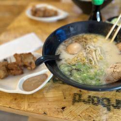 Kaya Sushi & Ramen Bar - Classic Tonkotsu Any Ramen and 3 Pieces Chicken Karaage Lunch Combo