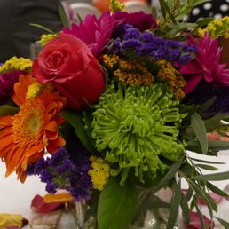 Colorful centerpieces ;-)