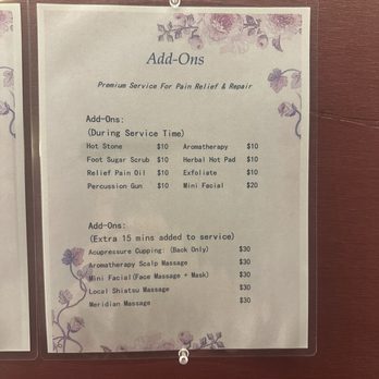 Reflexology Massage - Add-on Prices - Reflexology Near Me - Moreno Valley, California Reflexology Massage - Add-on Prices - Reflexology Near Me - Moreno Valley, California