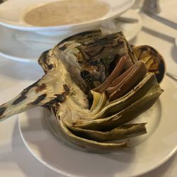 The Oaks Restaurant - Perfect grilled artichoke