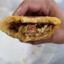 Eastside Farmers Market - Beef garlic potato empanada