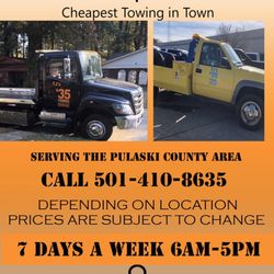 TJ’s 35$ Towing - We're open