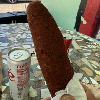 Kiosko El Boricua - Alcapurria. - Food Stands Near Me - Piñones, Puerto Rico Kiosko El Boricua - Alcapurria. - Food Stands Near Me - Piñones, Puerto Rico