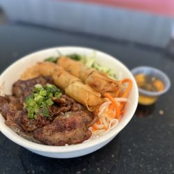 #47 - Grilled Pork and Egg Rolls over Vermicelli