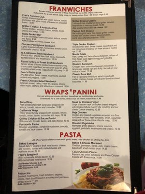 Menu photo 8 Fran's Restaurant Toronto, ON Menu photo 8 Fran's Restaurant Toronto, ON