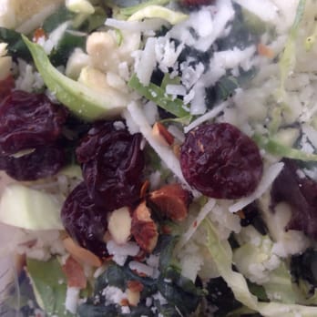 Romancing the Bean Cafe - Kale and Brussel Sprout Salad - Coffee & Tea Near Me - Burbank, California Romancing the Bean Cafe - Kale and Brussel Sprout Salad - Coffee & Tea Near Me - Burbank, California
