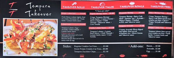 Menu photo 7 Tempura Takeover Gilbert, AZ Menu photo 7 Tempura Takeover Gilbert, AZ