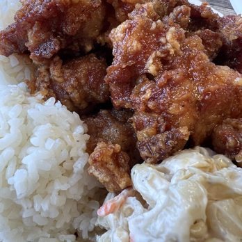 Roxy's Island Grill - 2025.11.29 Sweet Garlic Chicken Plate Lunch - Hawaiian Near Me - Tualatin, Oregon Roxy's Island Grill - 2025.11.29 Sweet Garlic Chicken Plate Lunch - Hawaiian Near Me - Tualatin, Oregon