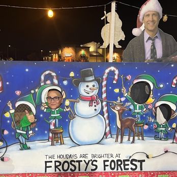 Frosty’s Forest - Clark had fun - Christmas Trees Near Me - Bakersfield, California