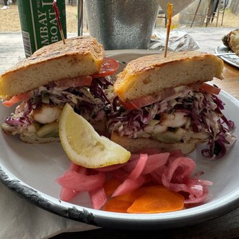 The Marshall Store - Shrimp po boy - Seafood Near Me - Marshall, California