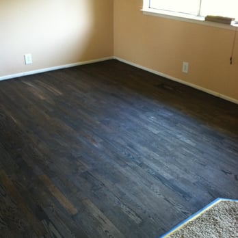 Oak Floor Ebony Stain Yelp