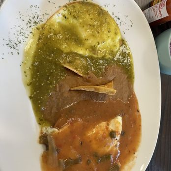 Cups Cafe - Huevos divorciados- both sauces are good. - Breakfast & Brunch Near Me - Palm Desert, California Cups Cafe - Huevos divorciados- both sauces are good. - Breakfast & Brunch Near Me - Palm Desert, California