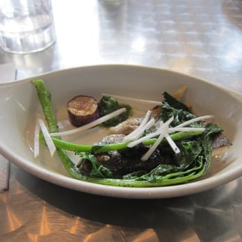 Mr Pollo - Trout. Rapini. Turnip. - New American Near Me - San Francisco, California Mr Pollo - Trout. Rapini. Turnip. - New American Near Me - San Francisco, California