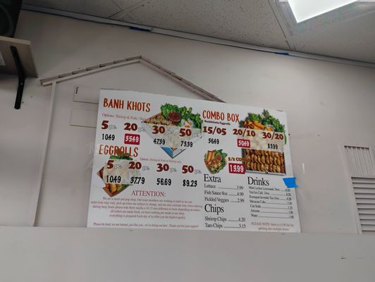 Menu photo 3 Banh Khot Lady Westminster, CA