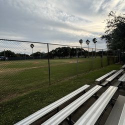 Lindale Park - View of baseball field from the bleachers