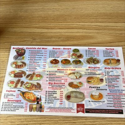 Menu photo 7 Las Pupusas Restaurant Las Vegas, NV