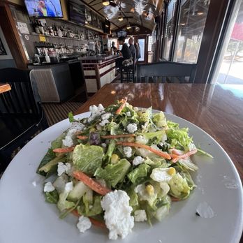The Kill Devil Grill - Basil vinegarette salad w/ goat cheese- SO refreshing - American Near Me - Kill Devil Hills, North Carolina