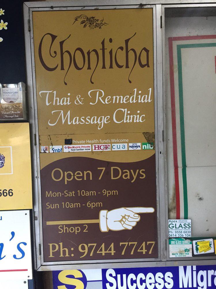 Chonticha thai massage Clearance