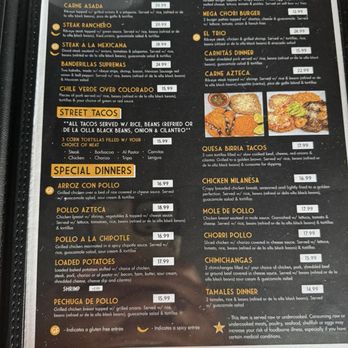 Don Julio Cantina & Restaurant - Meat lovers portion of menu - Mexican Near Me - Creston, Iowa Don Julio Cantina & Restaurant - Meat lovers portion of menu - Mexican Near Me - Creston, Iowa