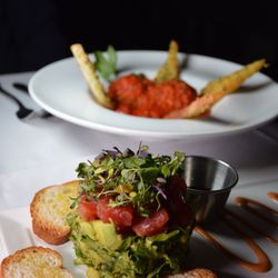 Tartufo Restaurant - Tuna Tartar Avocado, Homemade Meatballs