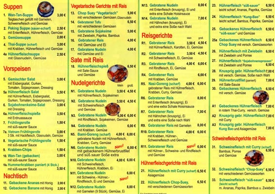 Menu photo 2 Asia-Express Plaidt, RP