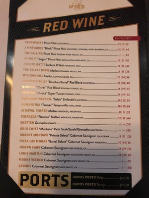 Menu photo 4 Nye's Minneapolis, MN