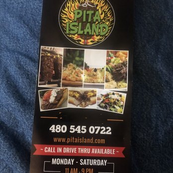 Pita Island - Menu - Mediterranean Near Me - Gilbert, Arizona