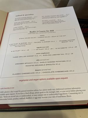 Menu photo 1 Ruth's Chris Steak House Albuquerque, NM