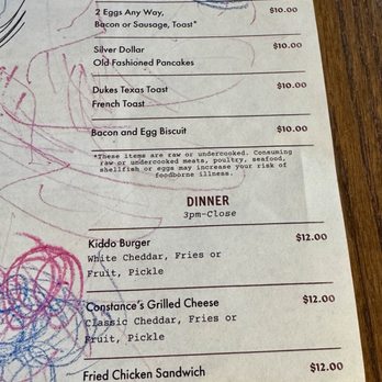 Grey's Diner - Kids' menu - Diners Near Me - Charlotte, North Carolina Grey's Diner - Kids' menu - Diners Near Me - Charlotte, North Carolina