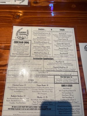 Lucky Enough Eat & Drink by null