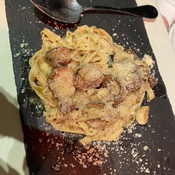 Rome's Flavours - Porcini & Truffle Fettuccine - Desserts Near Me - Winter Park, Florida Rome's Flavours - Porcini & Truffle Fettuccine - Desserts Near Me - Winter Park, Florida
