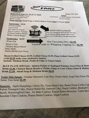Menu photo 2 Brian's Bistro & More Connersville, IN