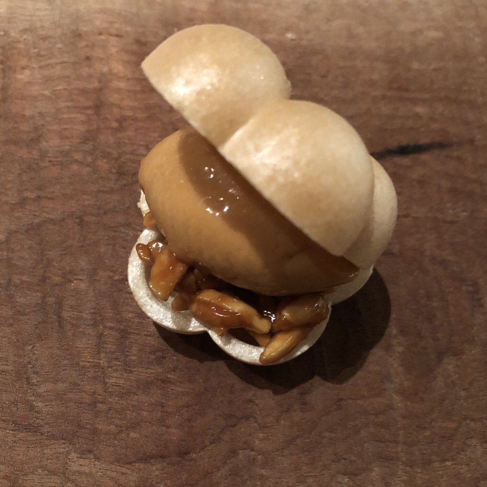 Sasaki - Miso custard with nuts and crispy shell. Yum! - Japanese Near Me - Sydney, NSW