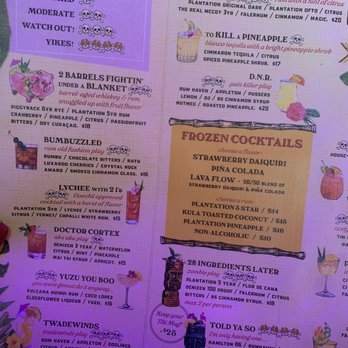 Cane Tiki Room - Drink Menu - March 2023 - Tiki Bars Near Me - Paso Robles, California Cane Tiki Room - Drink Menu - March 2023 - Tiki Bars Near Me - Paso Robles, California