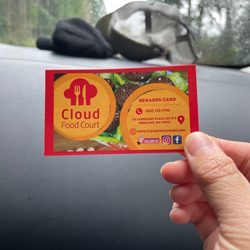 Cloud Food Court - Lunch card