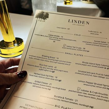 Linden - New American Near Me - Los Angeles, California