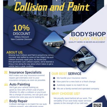 Miramar Auto Collision and Paint - Body Shop , discounts - Body Shops Near Me - San Diego, California Miramar Auto Collision and Paint - Body Shop , discounts - Body Shops Near Me - San Diego, California