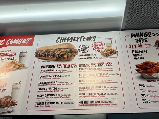 Menu photo 2 Charley’s Cheesesteaks Las Vegas, NV