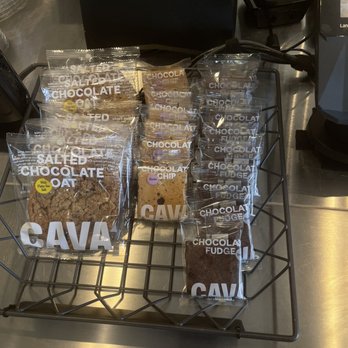 CAVA - Dessert Basket (Cookies, Brownies, Blondies) - Mediterranean Near Me - Harahan, Louisiana CAVA - Dessert Basket (Cookies, Brownies, Blondies) - Mediterranean Near Me - Harahan, Louisiana