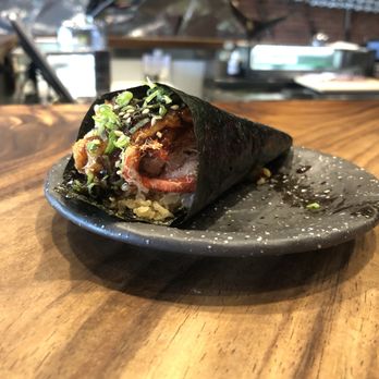 Seaweed Hand Roll Bar - Baked Snow Crab Handroll - Sushi Bars Near Me - Glendale, California Seaweed Hand Roll Bar - Baked Snow Crab Handroll - Sushi Bars Near Me - Glendale, California